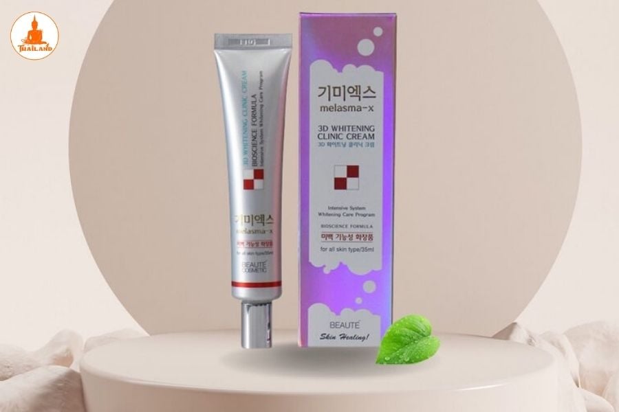 Melasma-X 3D Whitening Clinic Cream là dòng kem dưỡng chuyên biệt đến từ thương hiệu Hàn Quốc nổi tiếng 3W Clinic
