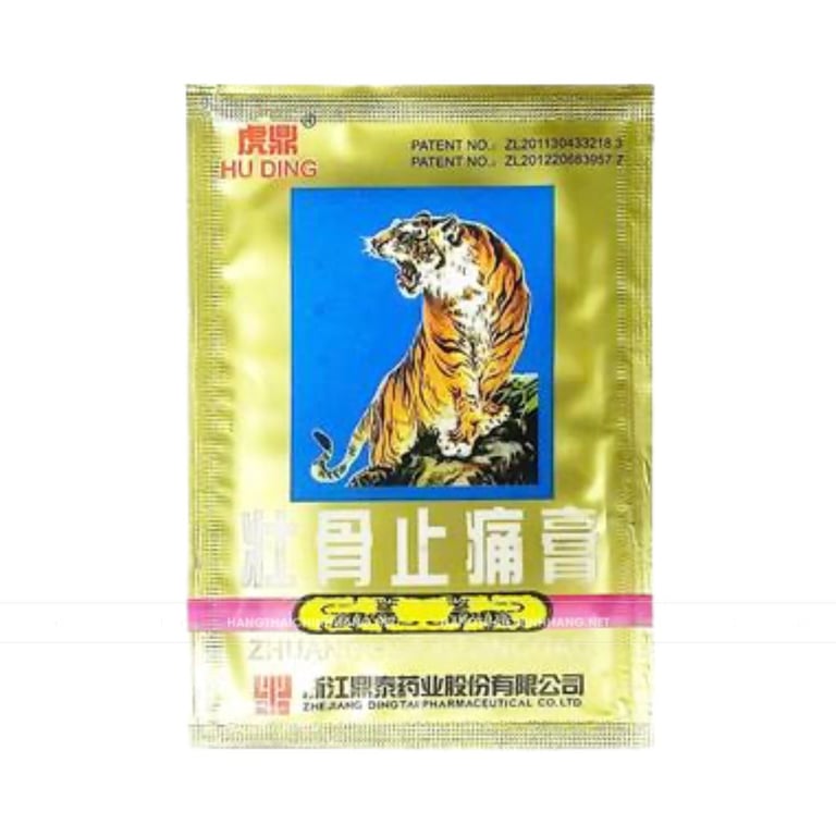 Cao dán con hổ Shexiang Zhuanggugao giảm đau cơ xương khớp