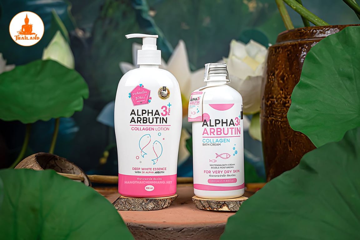 sữa tắm Alpha Arbutin 3 Plus Collagen Bath Cream