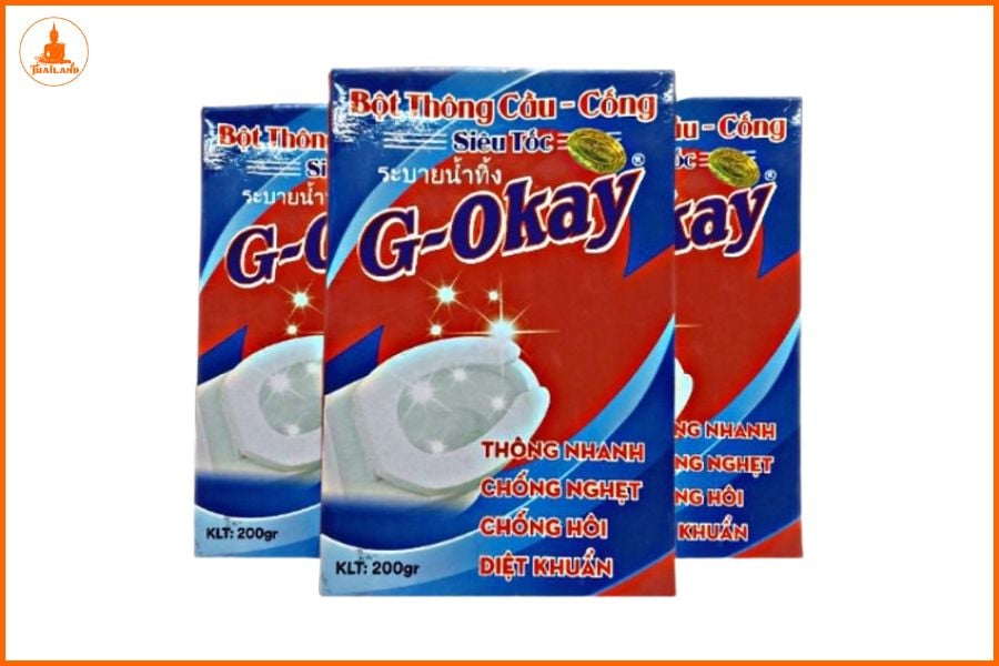 Bột thông cống OKAY là giải pháp hiệu quả và tiện lợi, giúp bạn nhanh chóng xử lý tình trạng tắc nghẽn đường ống thoát nước