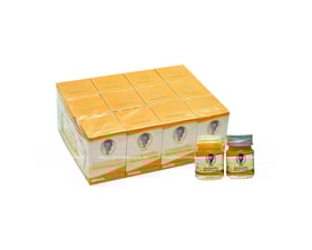 Combo 12 hủ dầu cù là 22 vị thảo dược Yatim Yellow Balm Thái Lan