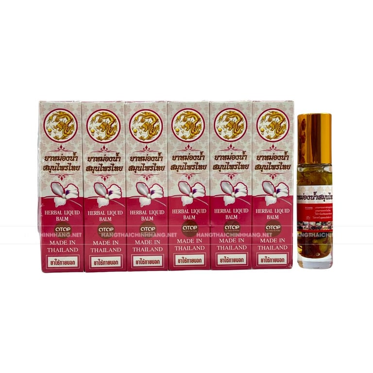 Combo 12 chai dầu lăn 20 vị thảo dược Herbal Liquid Balm (nay là 30 vị)
