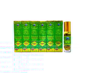 Combo 12 chai dầu lăn 29 vị thảo dược OTOP Aroma Thai Oil Puya Brand