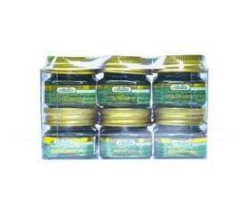 Combo 12 hủ dầu cù là thơm thảo dược Green Herb Balm Thái Lan