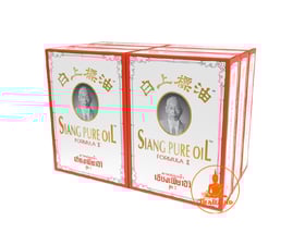 Combo 6 chai dầu gió Siang Pure II 7 cc nước trắng