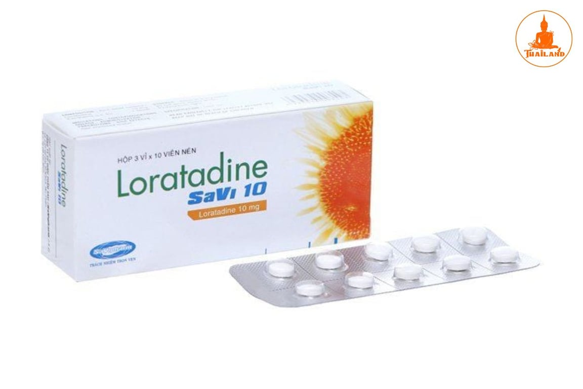 Loratadine là thuốc kháng histamin thế hệ mới