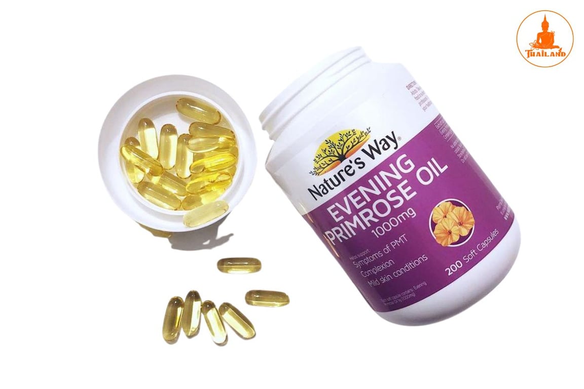 Viên uống nội tiết tố Nature's Way Evening Primrose Oil 1000mg