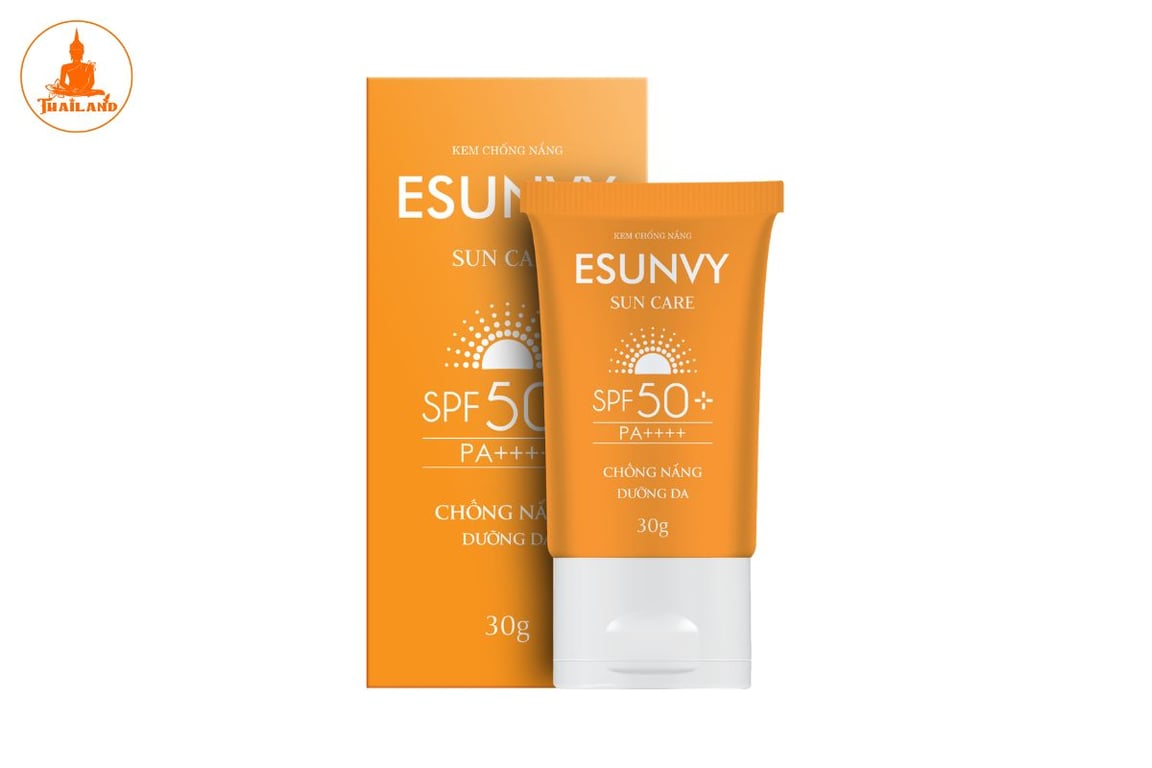 Kem chống nắng Esunvy được nhà sản xuất giới thiệu như một “vệ sĩ” chống nắng đa năng