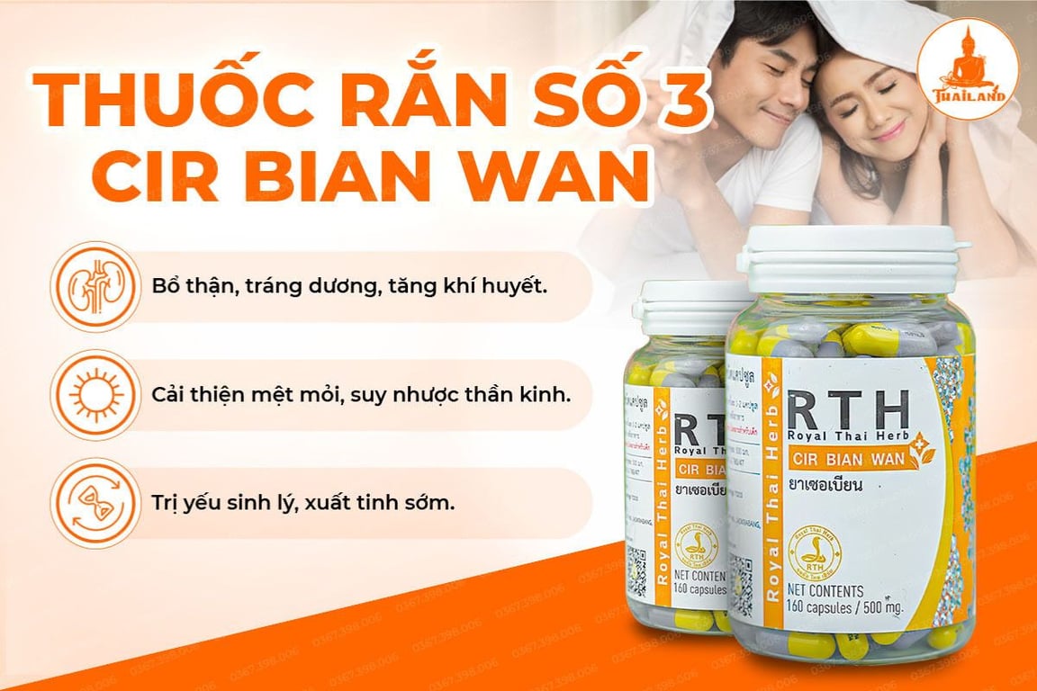 Thuốc rắn số 3 Cir Bian Wan
