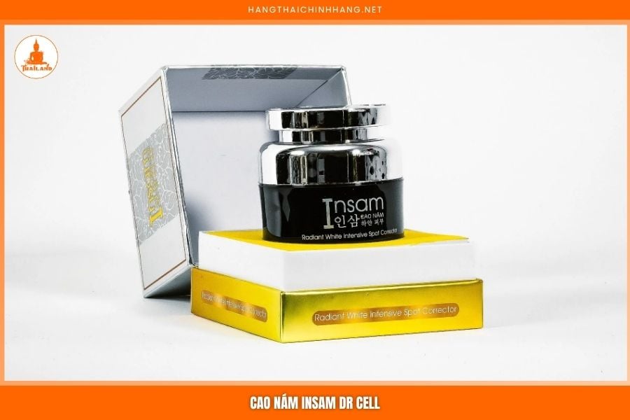 Cao nám Insam Dr Cell là sản phẩm hỗ trợ cải thiện tình trạng nám, tàn nhang 