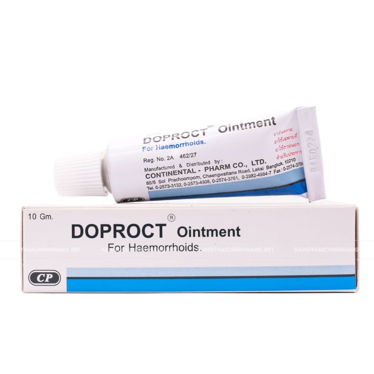 Thuốc đặc trị trĩ Doproct Ointment