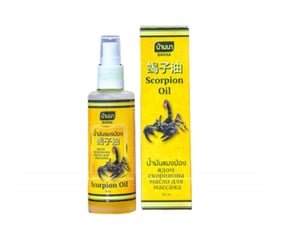 Dầu bọ cạp Scorpion Oil trị đau nhức xương khớp Thái Lan