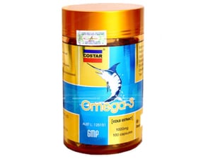 Dầu cá Omega 3 Costar Úc 1000mg 100 viên