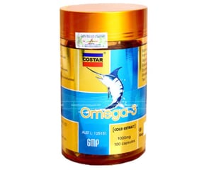 Dầu cá Omega 3 Costar Úc 1000mg 100 viên