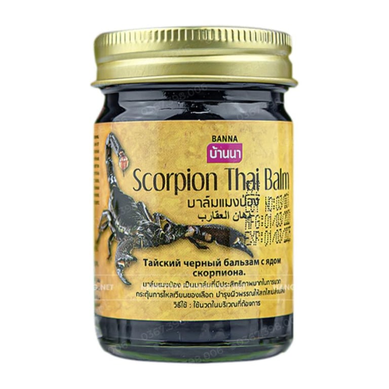 Dầu cù là bọ cạp Scorpion Thai Balm 50g