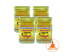 Combo 4 lọ dầu cù là Omyim Brand 50 gram