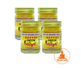 Combo 4 lọ dầu cù là Omyim Brand 50 gram
