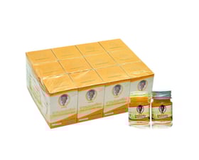 Combo 12 chai dầu cù là thảo dược 22 vị thái lan