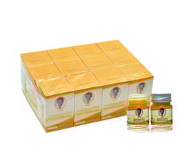 Combo 12 chai dầu cù là thảo dược 22 vị thái lan