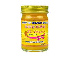 Dầu cù là thảo dược Bow Tip Brand Balm vàng Thái Lan (Dầu nóng)