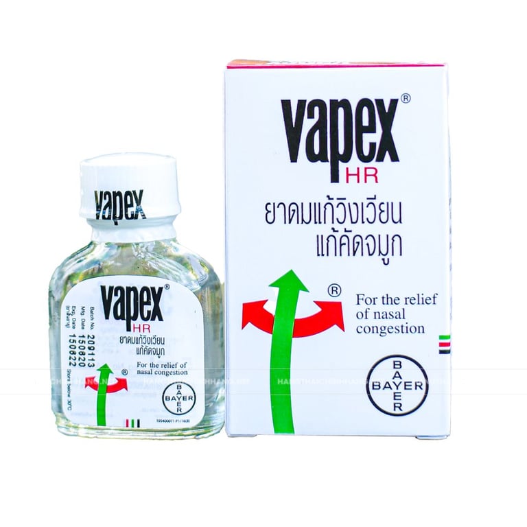 Dầu gió hít thông mũi Vapex Hr Thái Lan 5ml