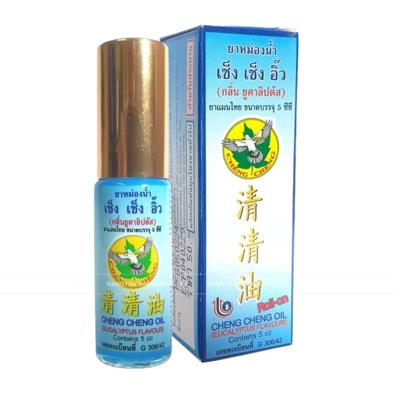 Dầu lăn thảo dược Cheng Cheng Oil (Dầu khuynh diệp)