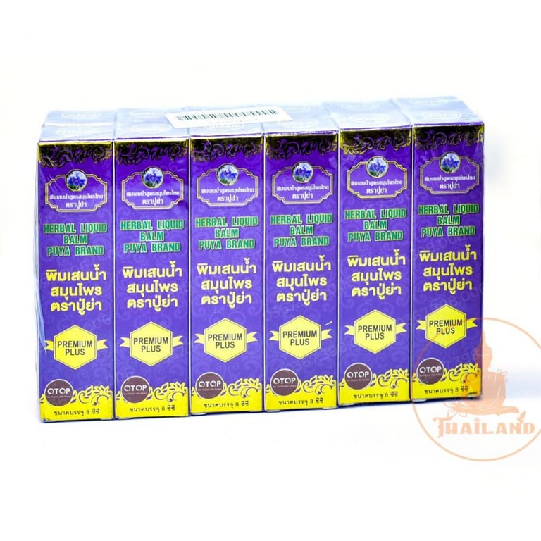 Combo 12 chai dầu gió nhân sâm 19 vị Thái Lan