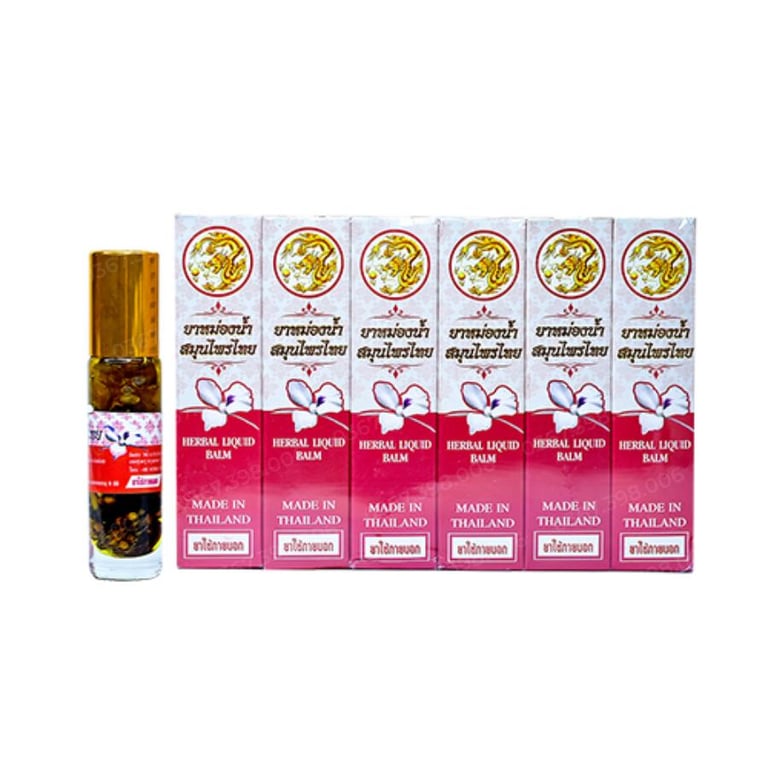 Combo 12 chai dầu gió nhân sâm 20 vị Herbal Liquid Balm (nay là 30 vị)