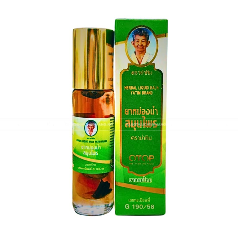Dầu gió thảo dược 24 vị Otop Herbal Liquid Balm Yatim Brand