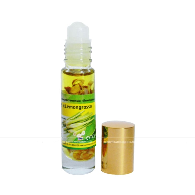 Dầu lăn hương sả Banna Oil Balm With Herb Lemongrass Thái Lan