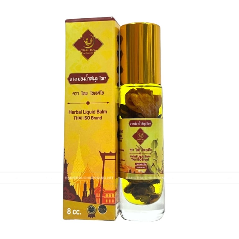 Dầu lăn 22 vị thảo dược Thái Iso 8ml
