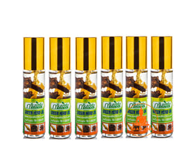 Combo 12 chai dầu lăn Thái Lan 3 vị thảo dược Green Herb Oil 8ml
