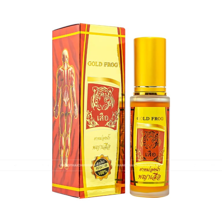 Dầu nóng con hổ Gold Frog Thái Lan 60ml