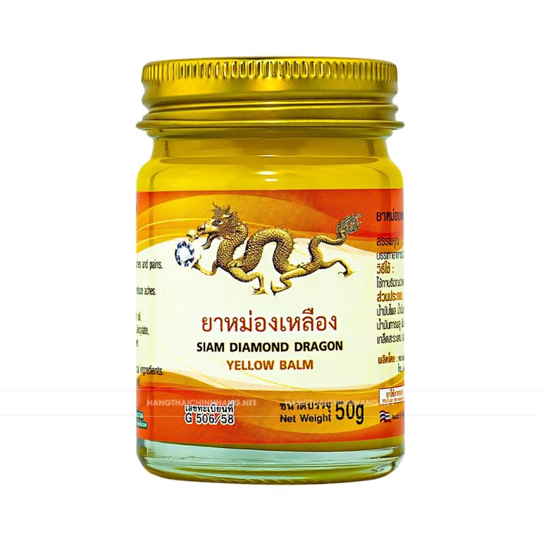 Dầu cù là rồng vàng Siam Diamond Dragon 50g