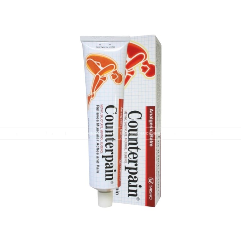 Dầu xoa bóp nóng Counterpain đỏ Thái Lan