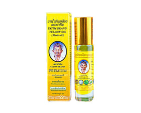 Dầu lăn 6 vị thảo dược Yatim Brand Yellow Oil Premium