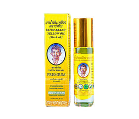 Dầu lăn 6 vị thảo dược Yatim Brand Yellow Oil Premium