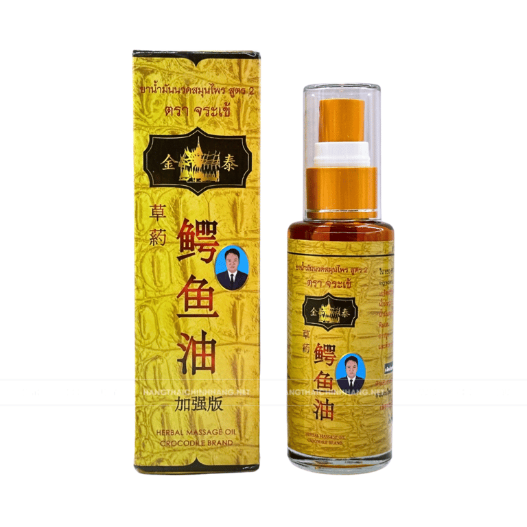 Dầu xịt cá sấu vàng Castle Crocodile Oil Thái Lan