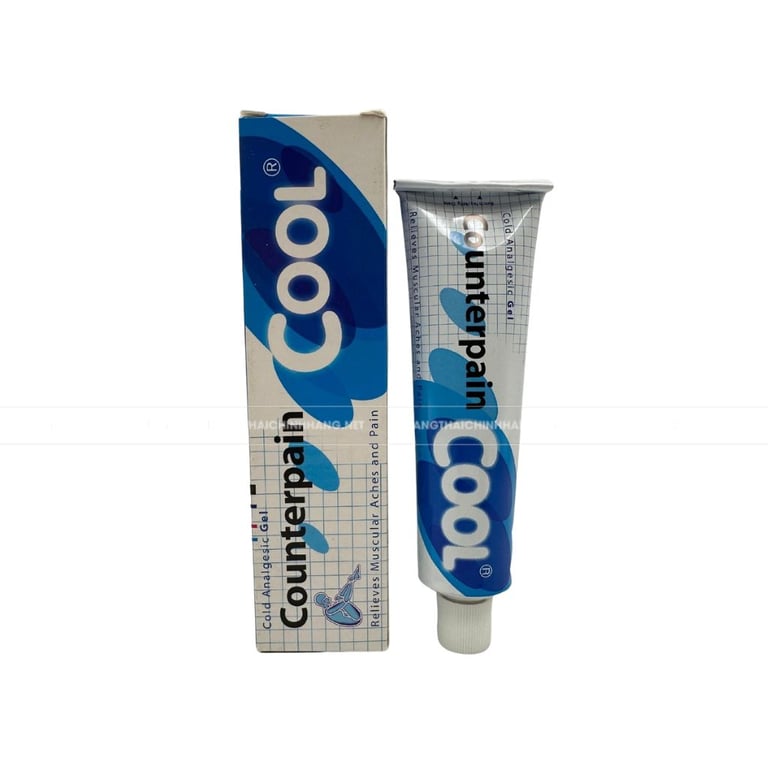 Dầu xoa bóp lạnh Counterpain Cool xanh Thái Lan