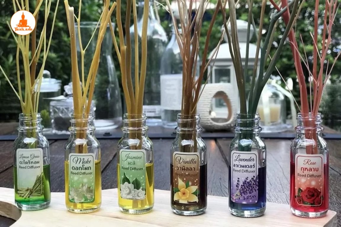 tinh dầu Thái Lan luôn được đánh giá cao cả về chất lượng lẫn sự đa dạng