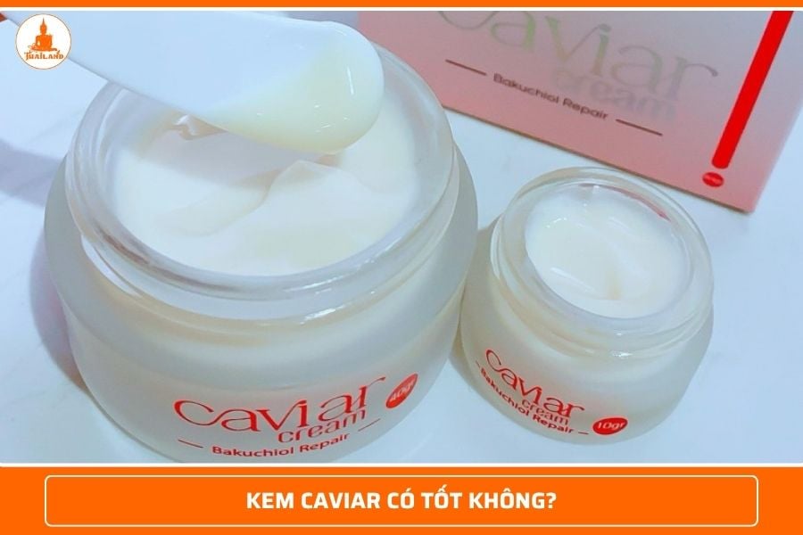 Kem Caviar phù hợp với da khô, da bắt đầu lão hóa hoặc đang cần phục hồi sau tổn thương