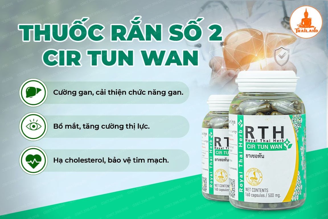 Thuốc rắn số 2 Cir Tun Wan