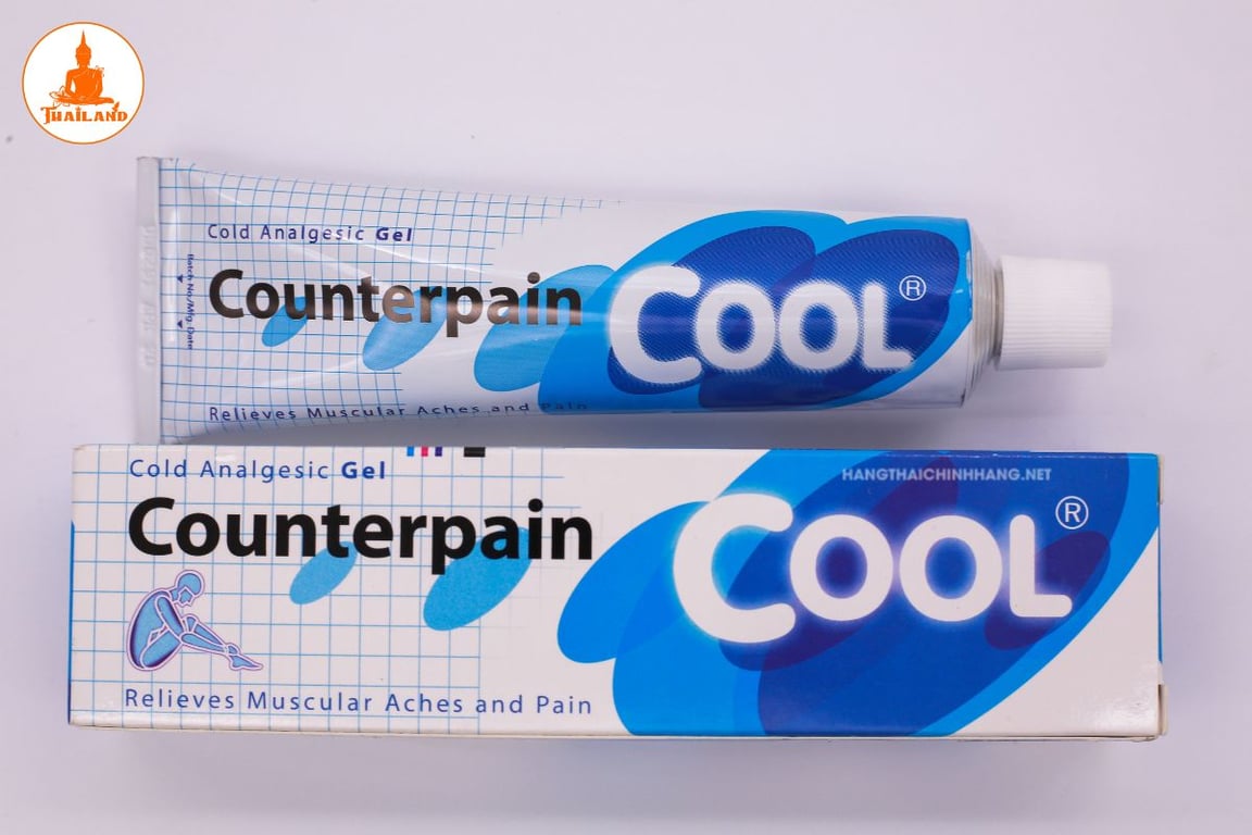 Gel xoa bóp Counterpain Cool Thái Lan giúp xoa dịu cơn đau nhanh chóng