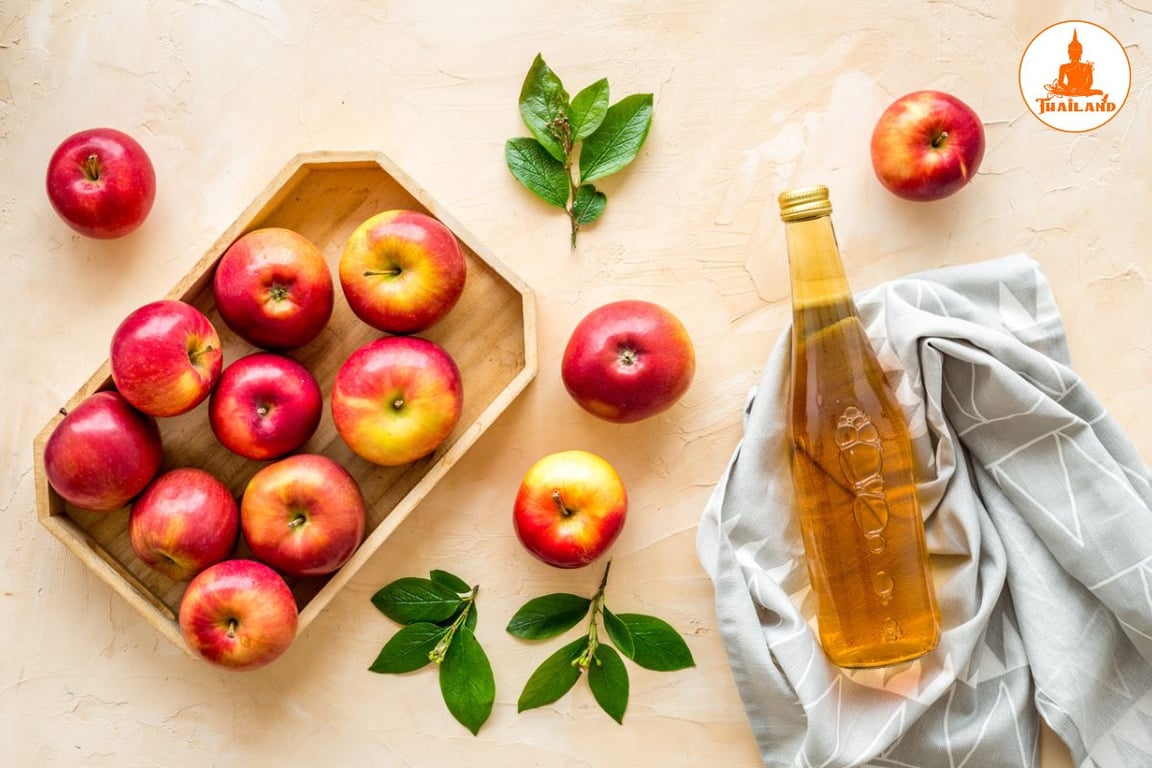 Sử dụng giấm táo