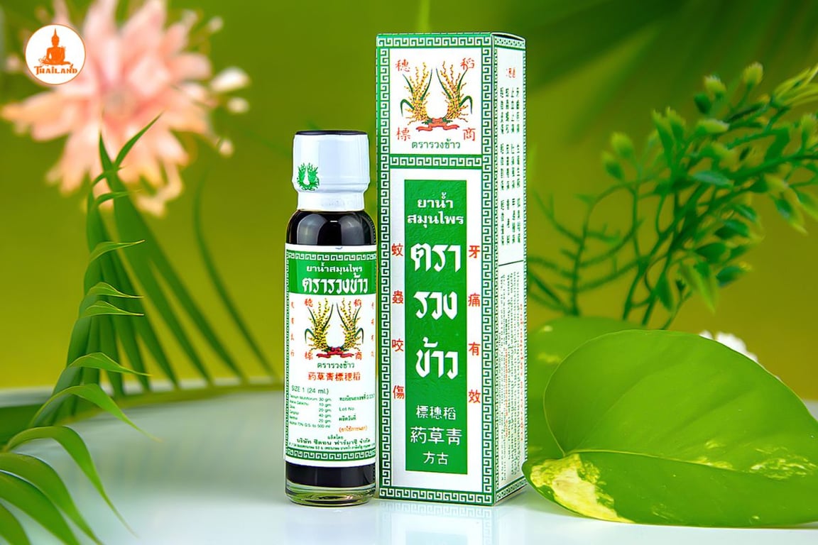 Dầu bông lúa Minyak được chiết xuất hoàn toàn từ thiên nhiên