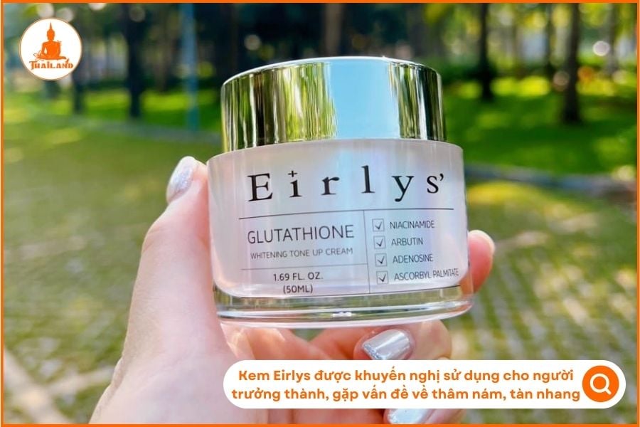 Kem Eirlys phù hợp cho người từ khoảng 20-25 tuổi trở lên