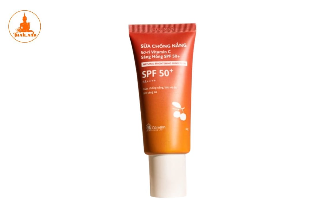 Sữa chống nắng Sơ-ri Vitamin C sáng hồng SPF 50+ PA++++