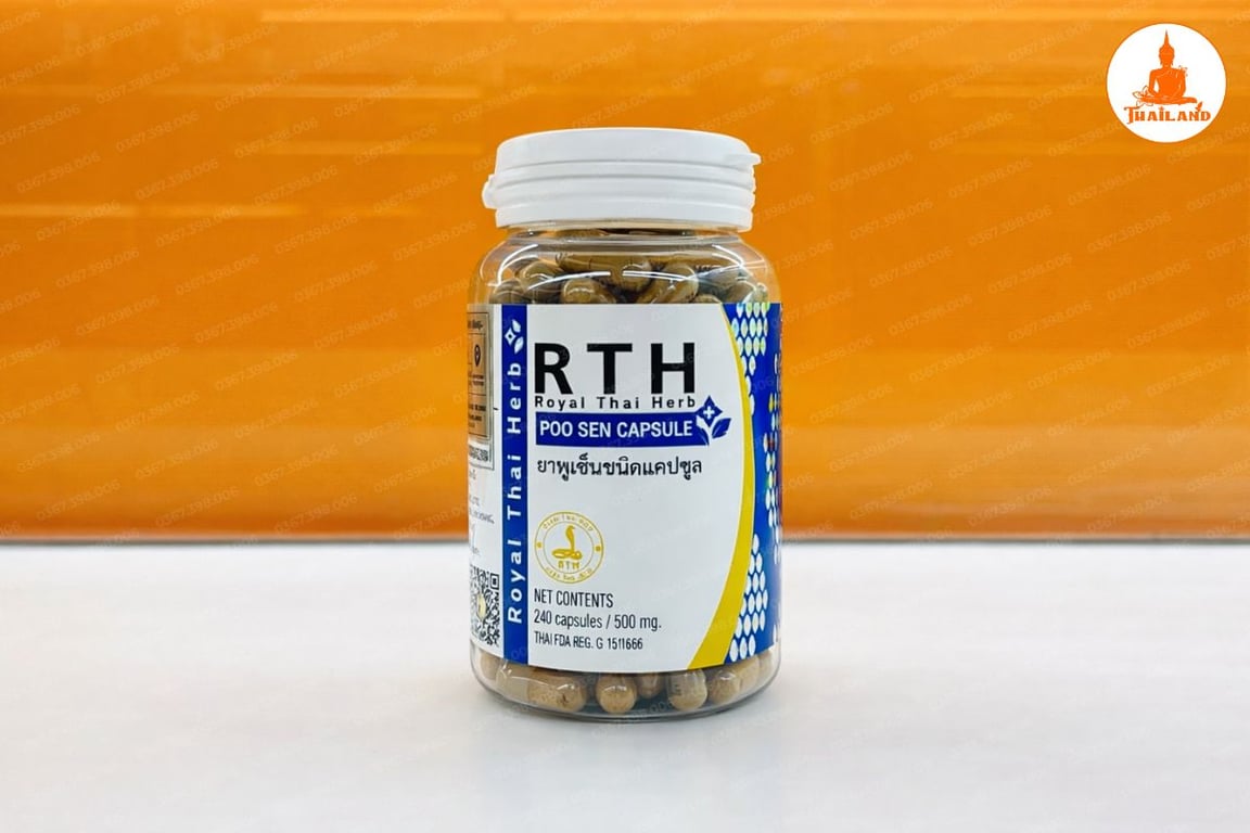 Thuốc rắn số 6 Poo Sen Capsule