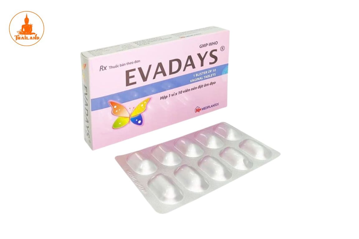 Evadays giúp đem lại hiệu quả nhanh chóng trong điều trị viêm âm đạo