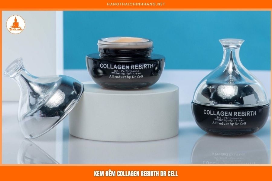 Kem dưỡng ban đêm Collagen Rebirth Dr Cell giúp phục hồi, làm sáng và săn chắc da